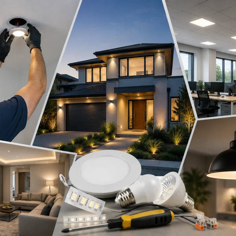 LED Lighting Installation for Belmont