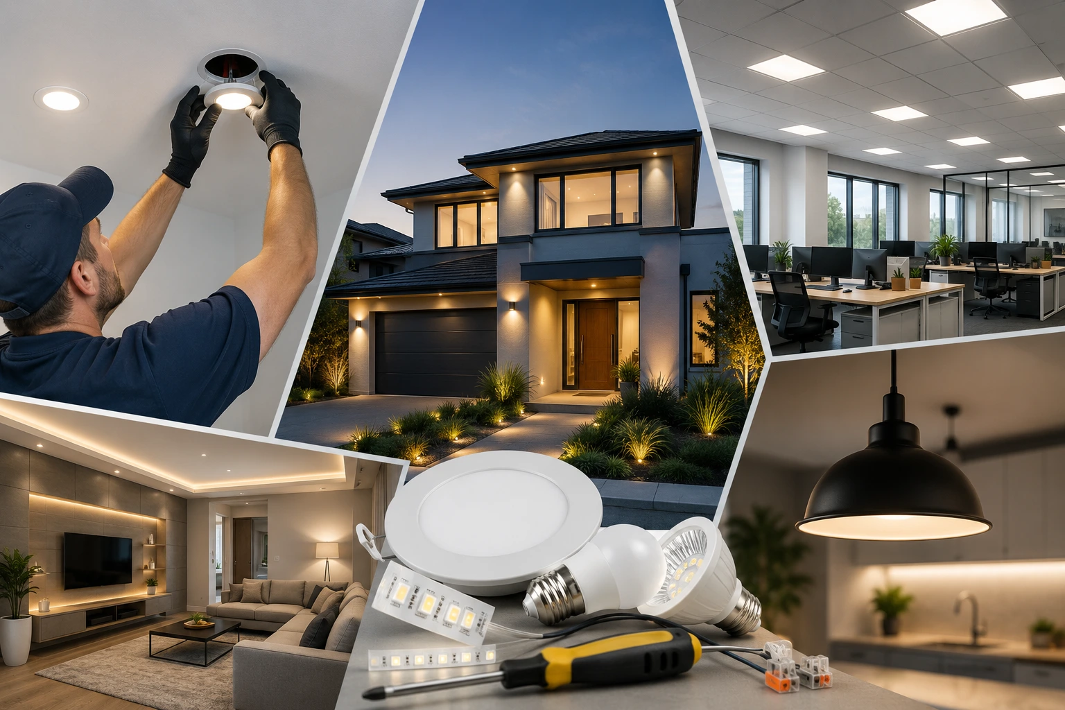 Complete Guide to LED Lighting Installation for Belmont Homes and Offices