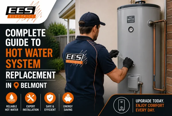 Hot Water System Replacement in Belmont