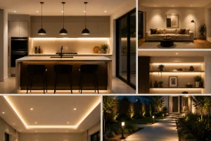 Residential LED Lighting Installation Ideas